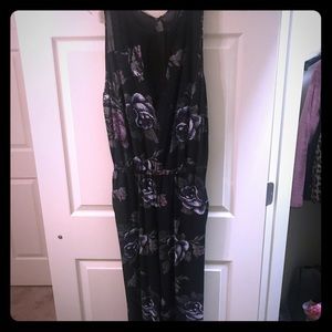 Rare Lulu Romper with Rare Flower Print.